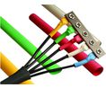 Schrumpfschläuche Polyolefin, strahlenvernetzt, 1.6 ... 3.2mm, Grün, 1.22m